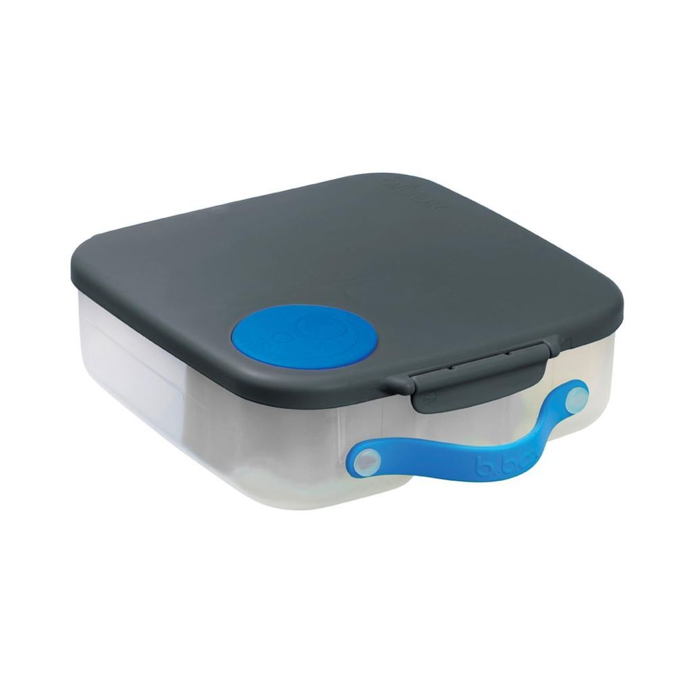 B.box - 5 Compartment Lunch Time Box - Blue Slate