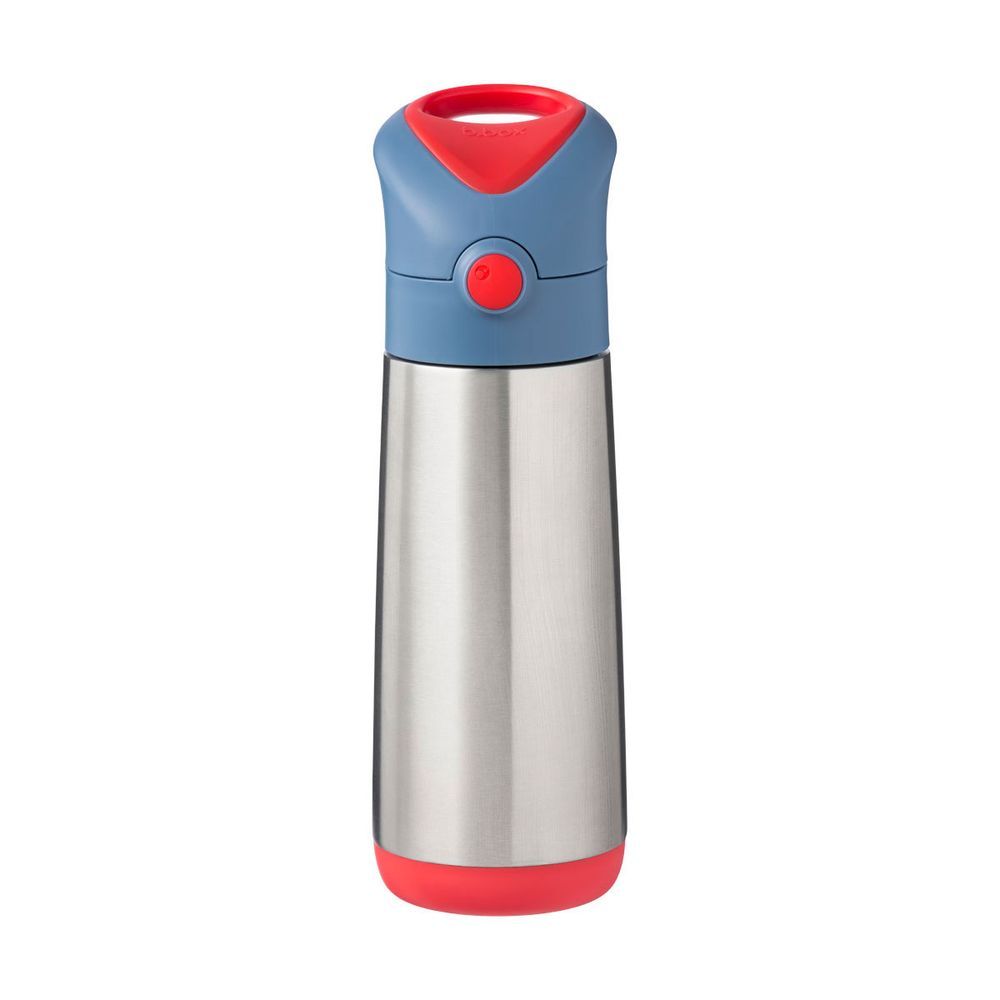 B.box - Hydratio Stainless Steel Drink Bottle - Blue Blaze - 500 ml