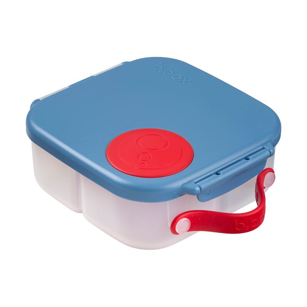 B.box - 4 Compartment Mini Lunch Time Box - Blue Blaze