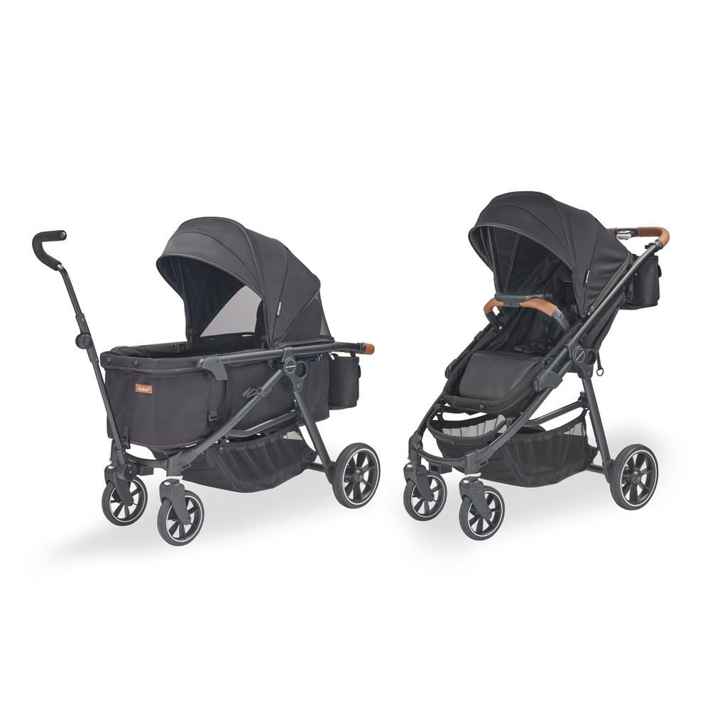 Larktale - Crossover Double Stroller - Byron Black