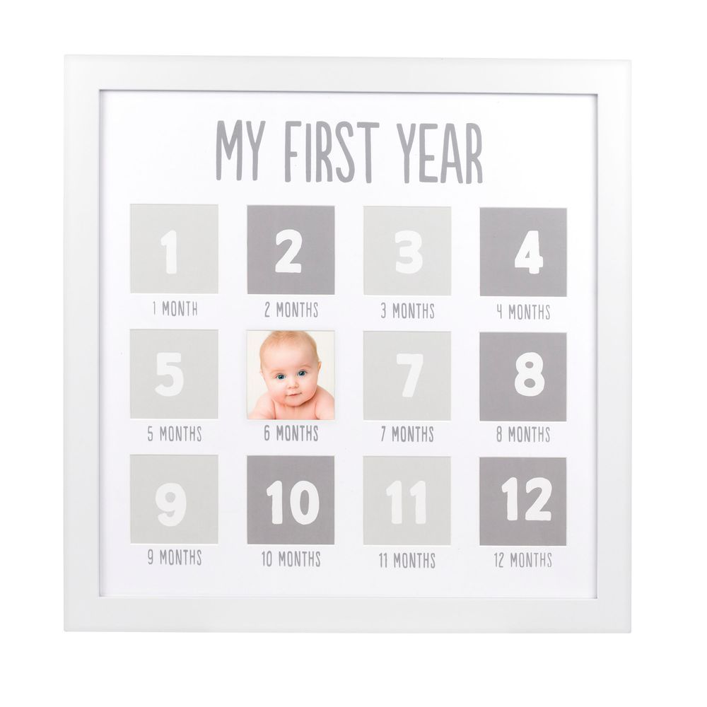 Pearhead - My First Year Frame - White/Grey