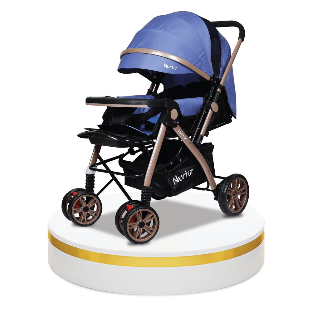 Nurtur - Wilder Travel Stroller - Light Blue