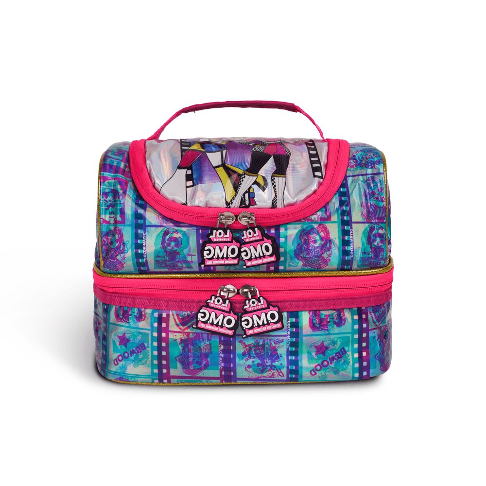 LOL - OMG Insulated Dual Compartment Lunch Bag