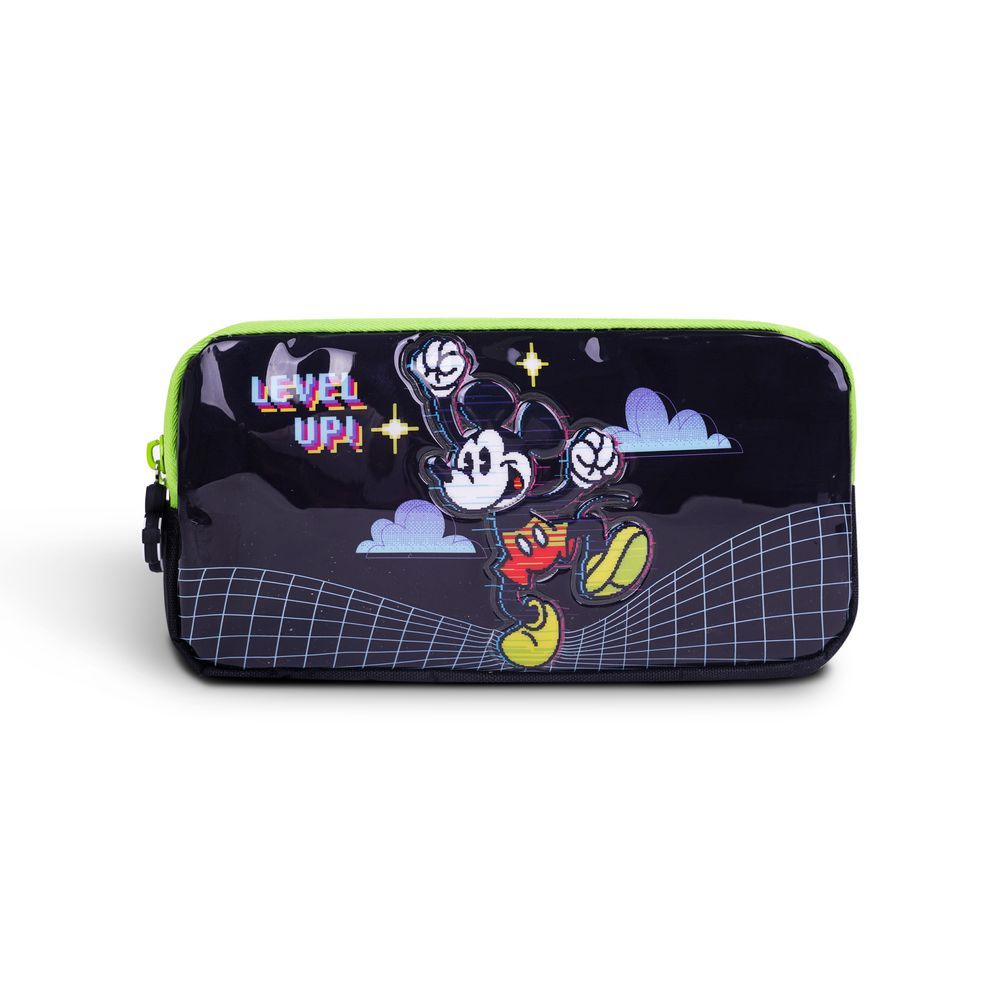 Disney - Mickey Mouse Dual Compartment Pencil Case