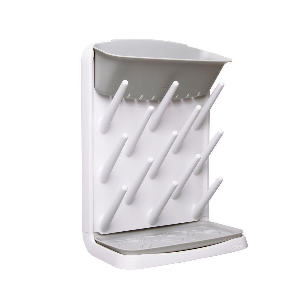 Ubbi - Vertical Bottle Drying Rack - Grey