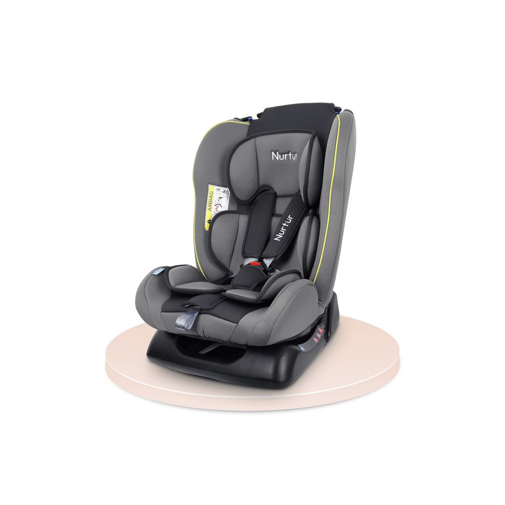 Nurtur - 3-In-1 Bruno Baby Car Seat - Grey/Yellow