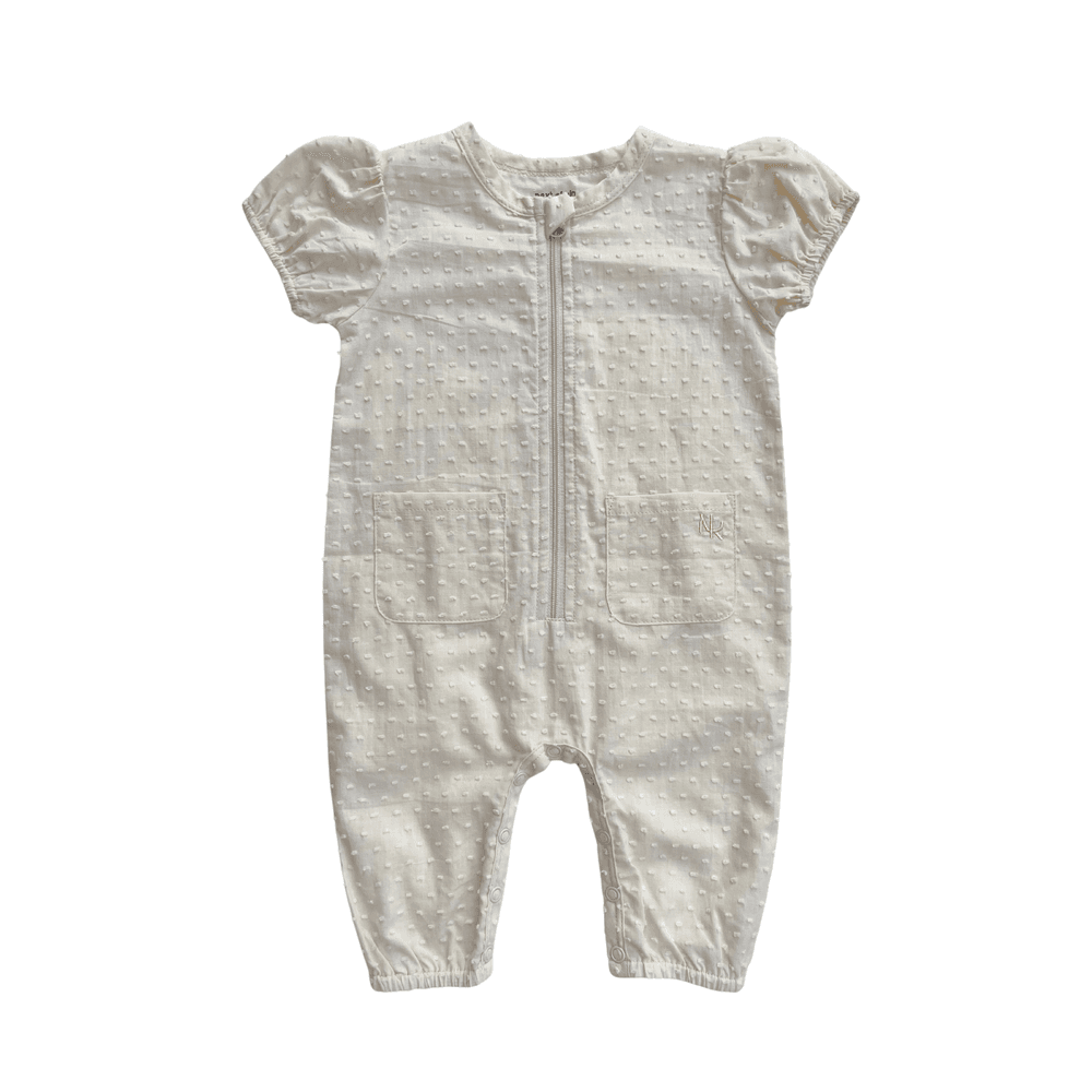 Next of Kin - Juliette Zippy Jumpsuit - Cream