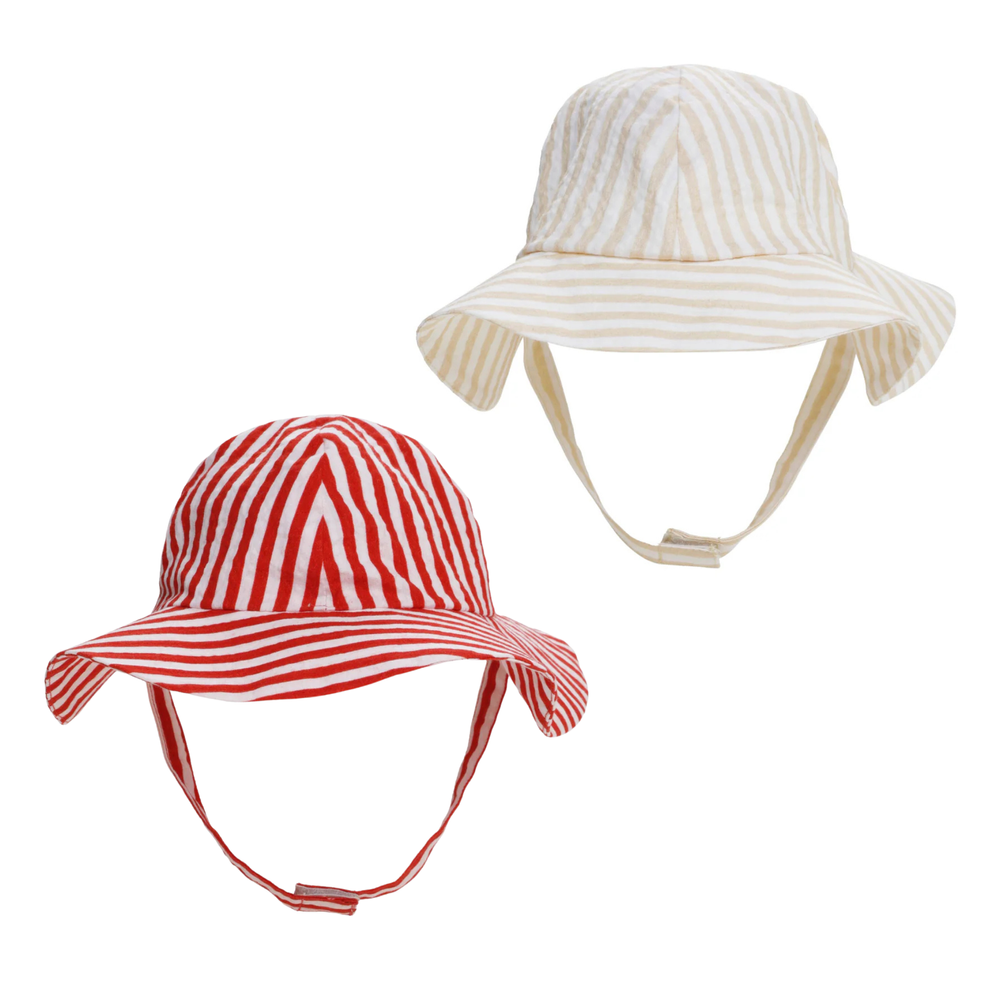 Next of Kin - Striped Sun Hats - 2pcs