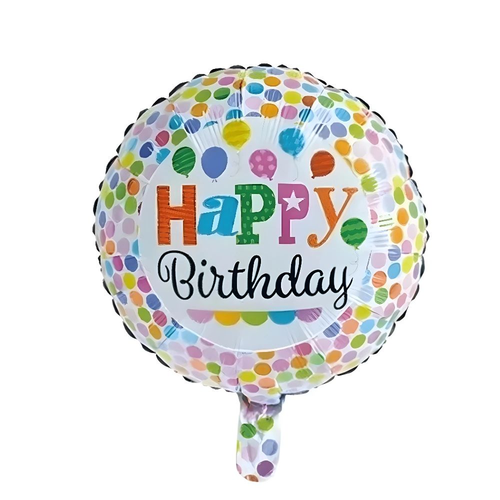 Funfiniti - B-day Foil Balloon - Dots