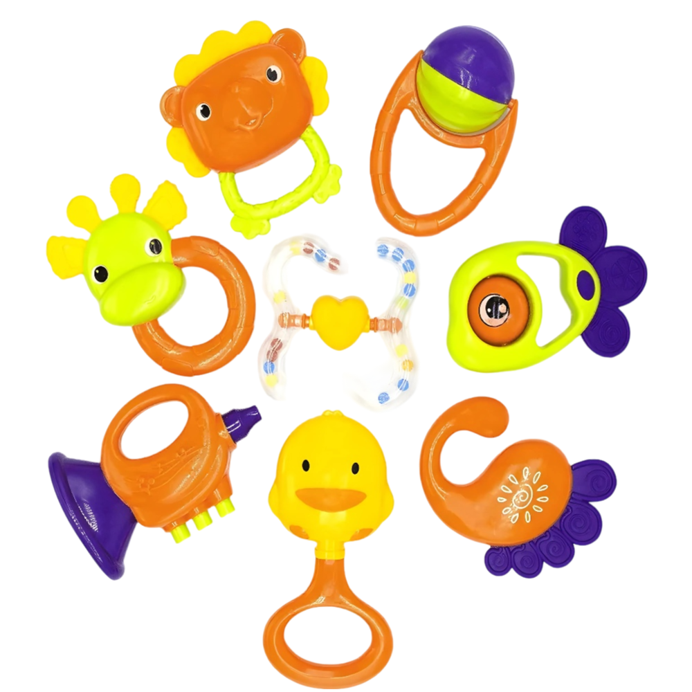 Funfiniti - My Baby Rattles In Feeding Bottles - 10pcs