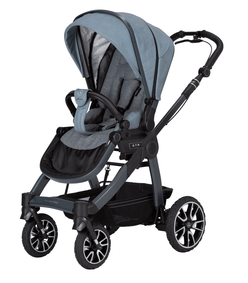 Hartan - Mercedes-Benz - All-Terrain GTR Denimblue Stroller W/ Bag2go - Blue