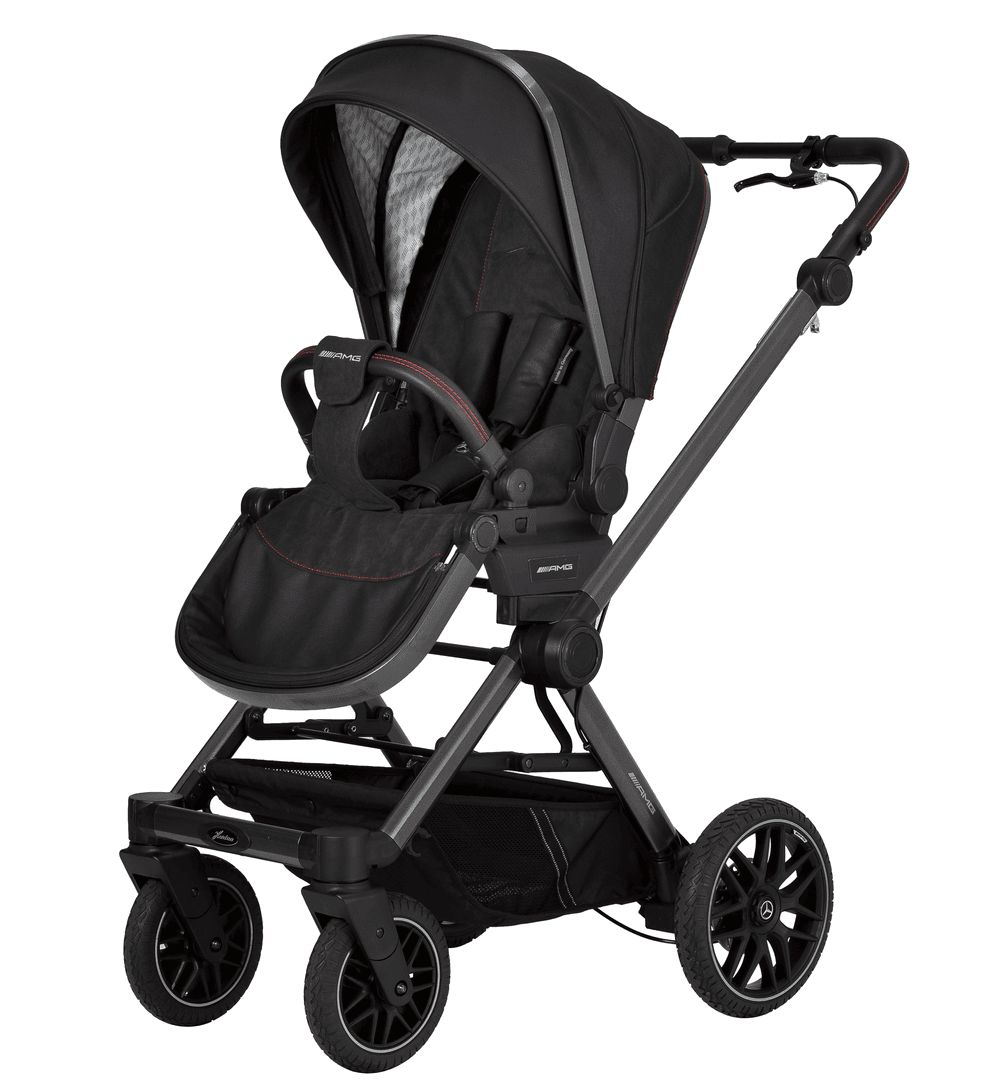 Hartan - Mercedes-Benz AMG GT2 Stroller With Bag2go Bag - Black