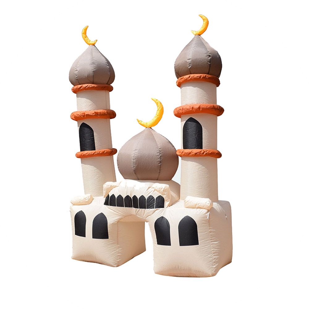 New Traditions Store - Royal Brown Mosque Inflatable Balloon