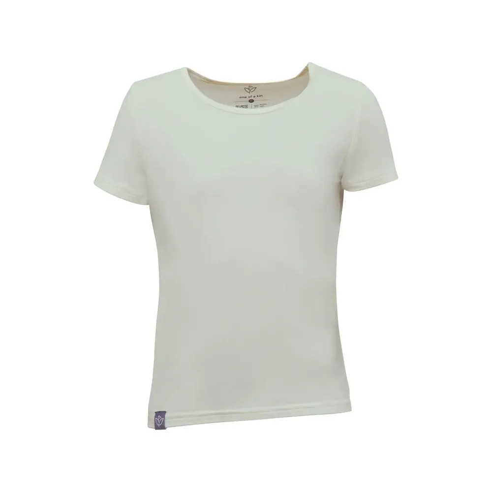  One Of A Kin - Girls' Destress T-Shirt - Meadow Green