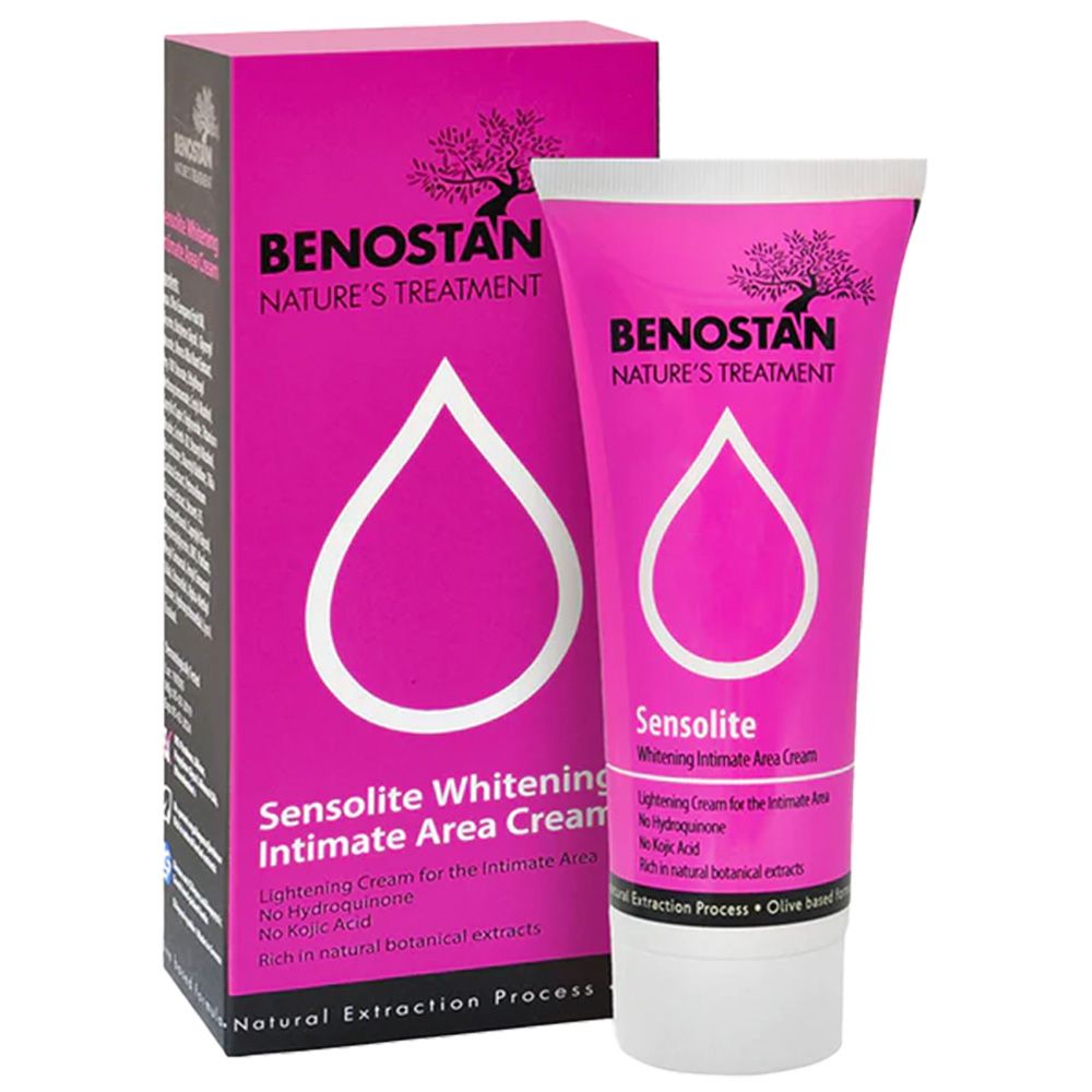 Benostan - Sensolite Whitening Intimate Area Cream - 50 ml