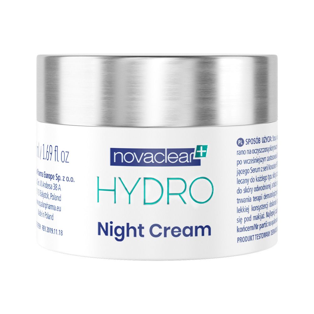 Novaclear - Hydro Night Cream - 50 ml