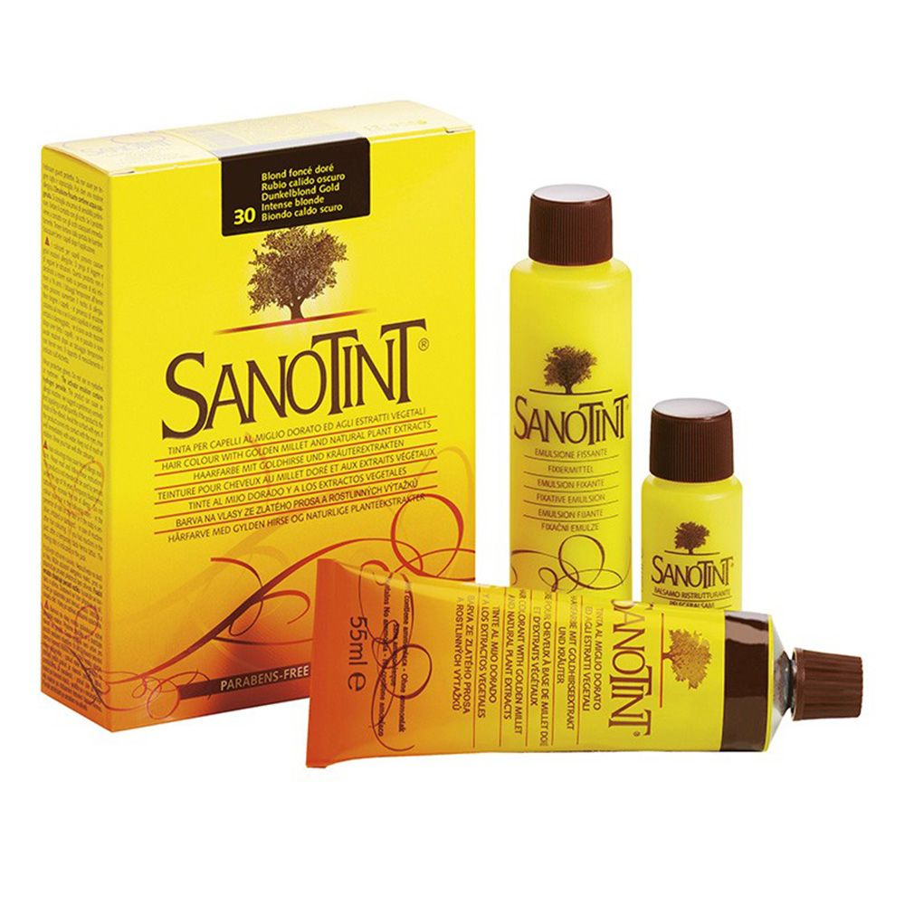 Sanotint - Classic Permanent Hair Colour Kit - Intense Blonde 30 - 125 ml