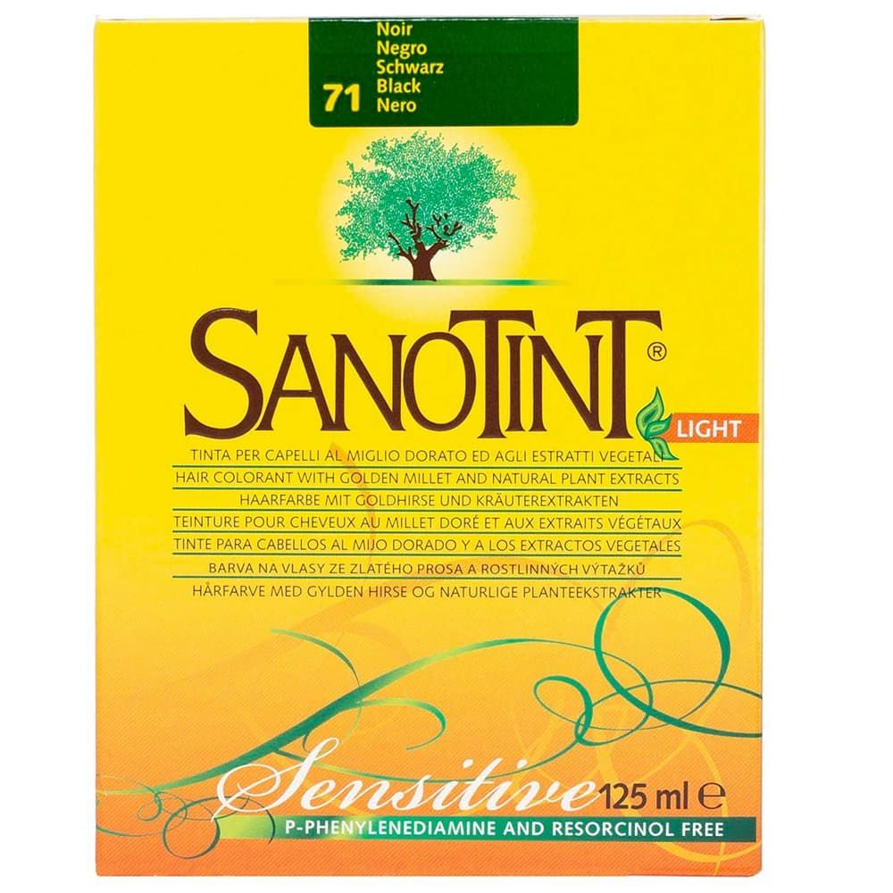 Sanotint - Sensitive Hair Colour Kit - Black 71 - 125 ml