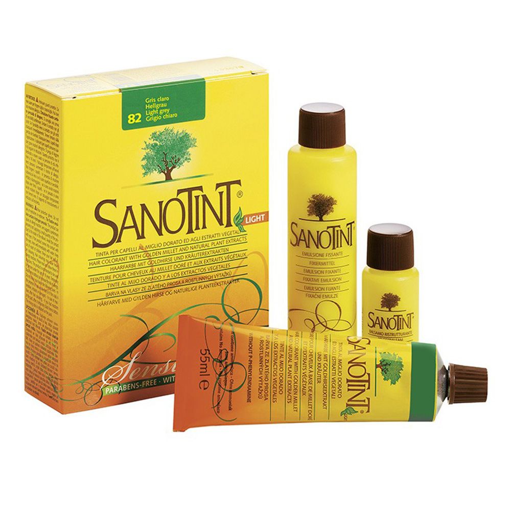 Sanotint - Sensitive Hair Colour Kit - Light Grey 82 - 125 ml