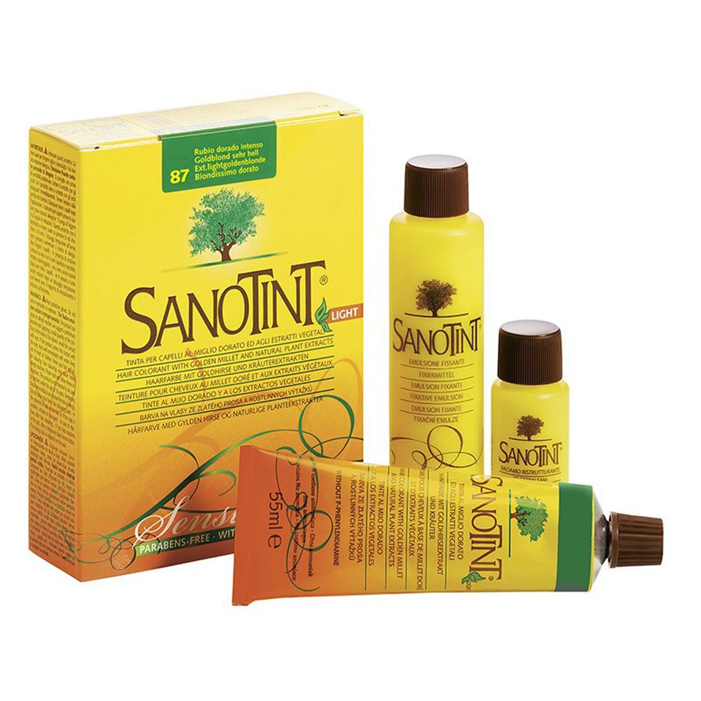 Sanotint - Sensitive Hair Colour Kit - Extra Light Golden Blonde 87 - 125 ml