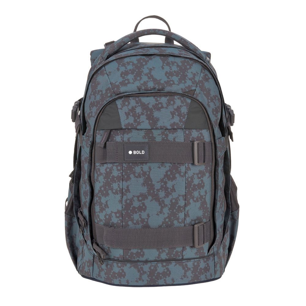 Lassig - Bold Collection Origin Backpack - Spots Blue - 18.3-Inch