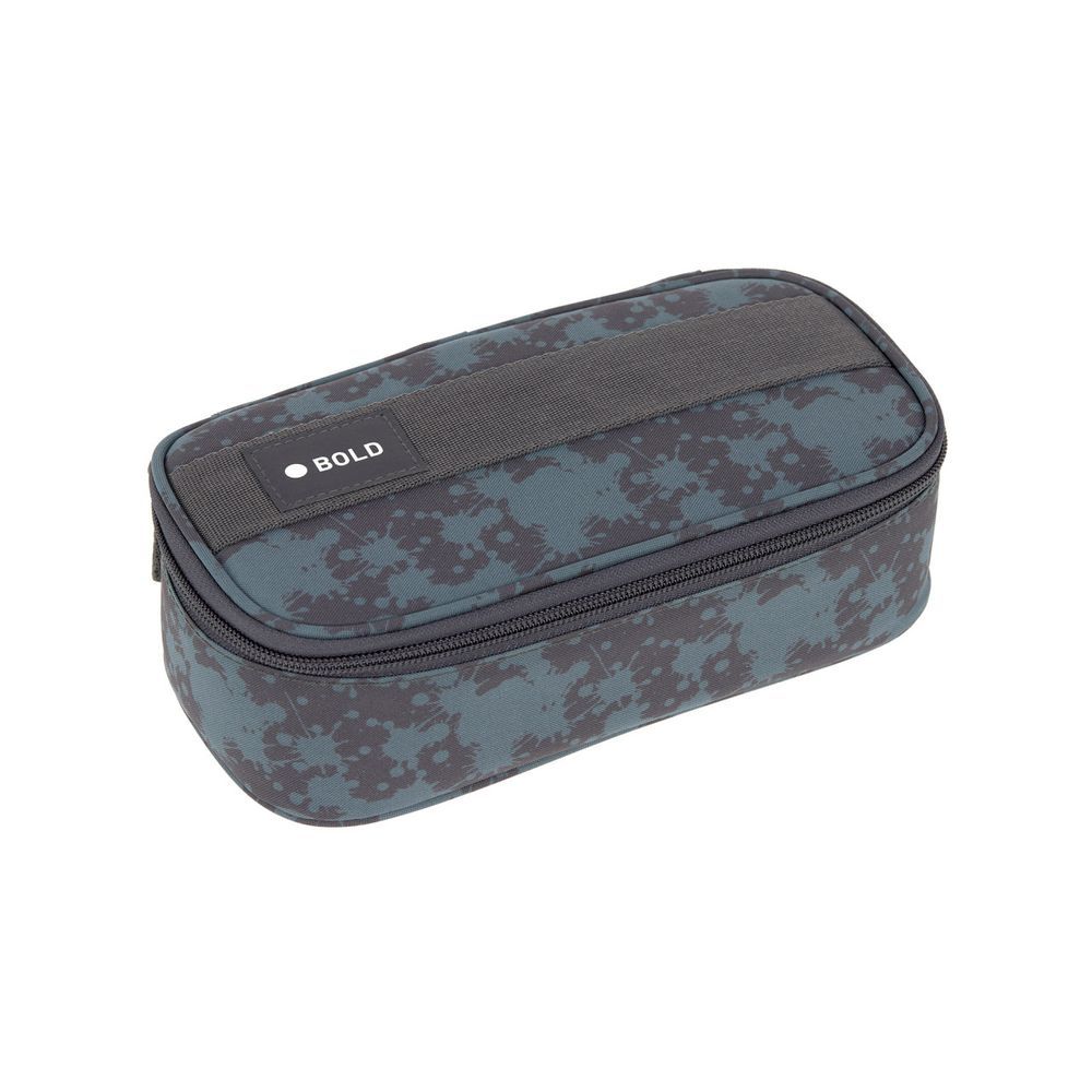 Lassig - Bold Spacy School Pencil Case - Spots Blue