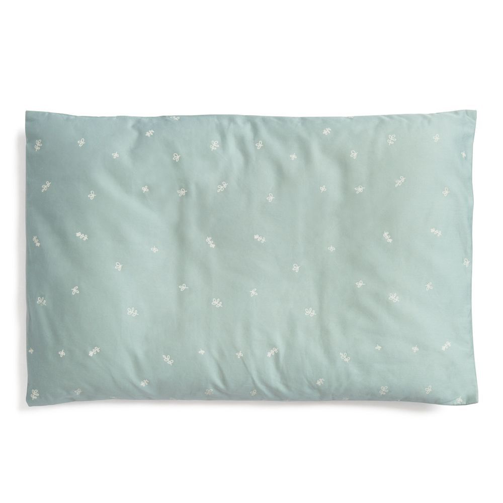 ErgoPouch - Organic Cotton Toddler Pillow & Pillowcase Set - Sage - 2 Pcs