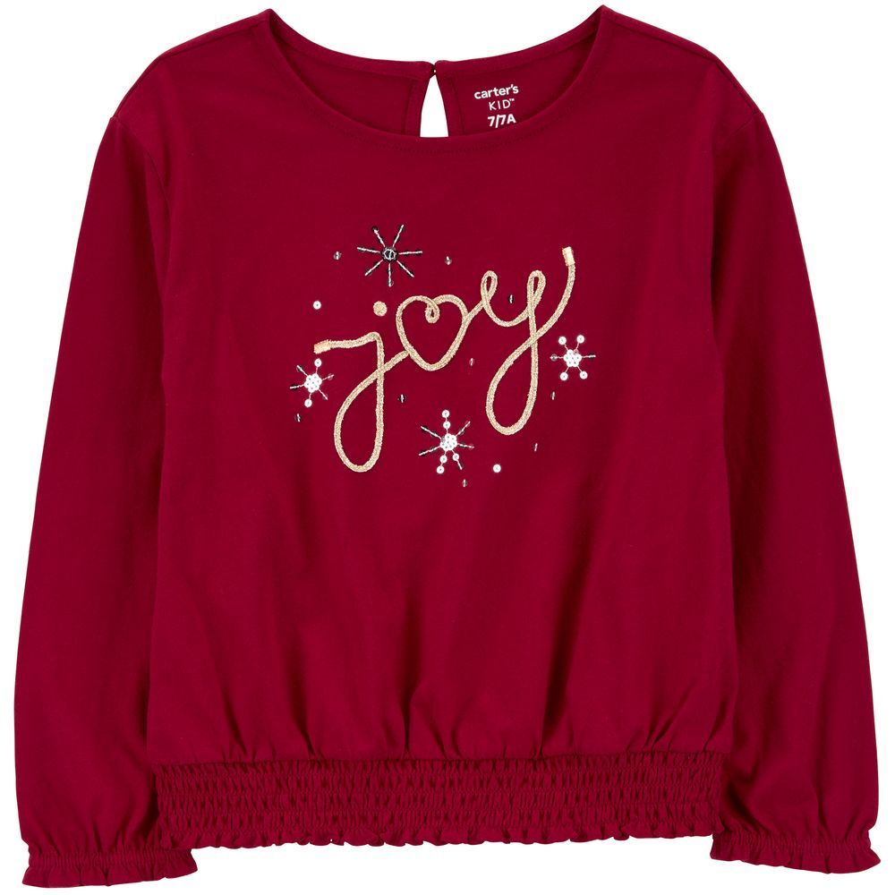 Carters - Joy Jersey Tee - Red