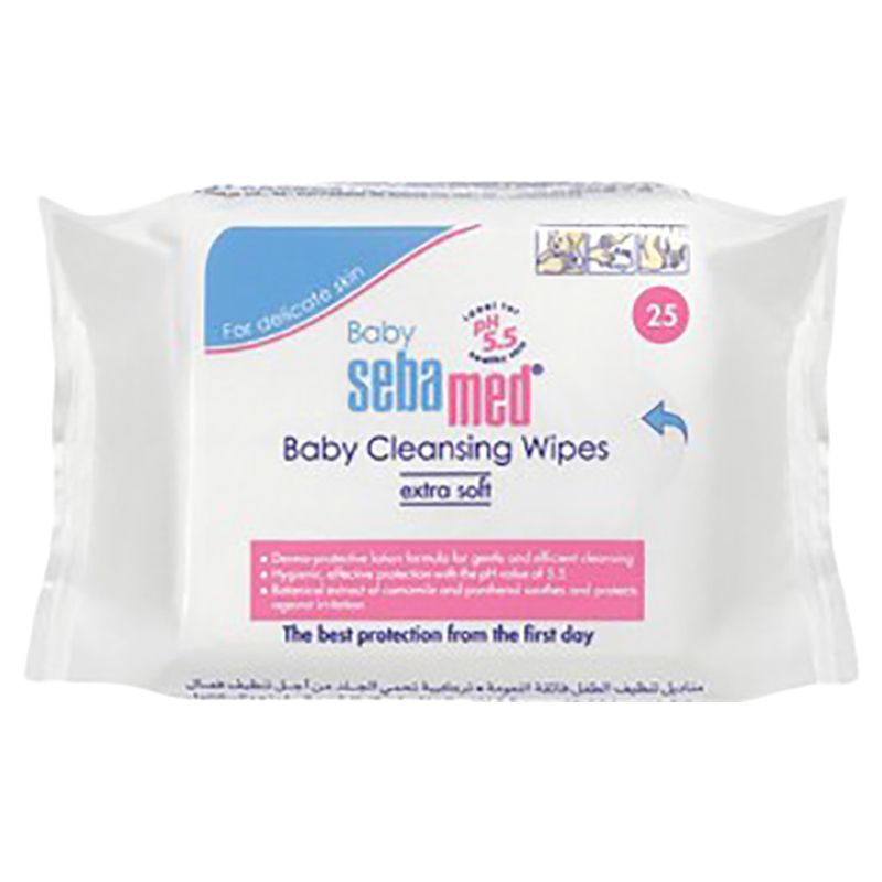 Sebamed - Baby Cleansing Wipes - 25 Wipes