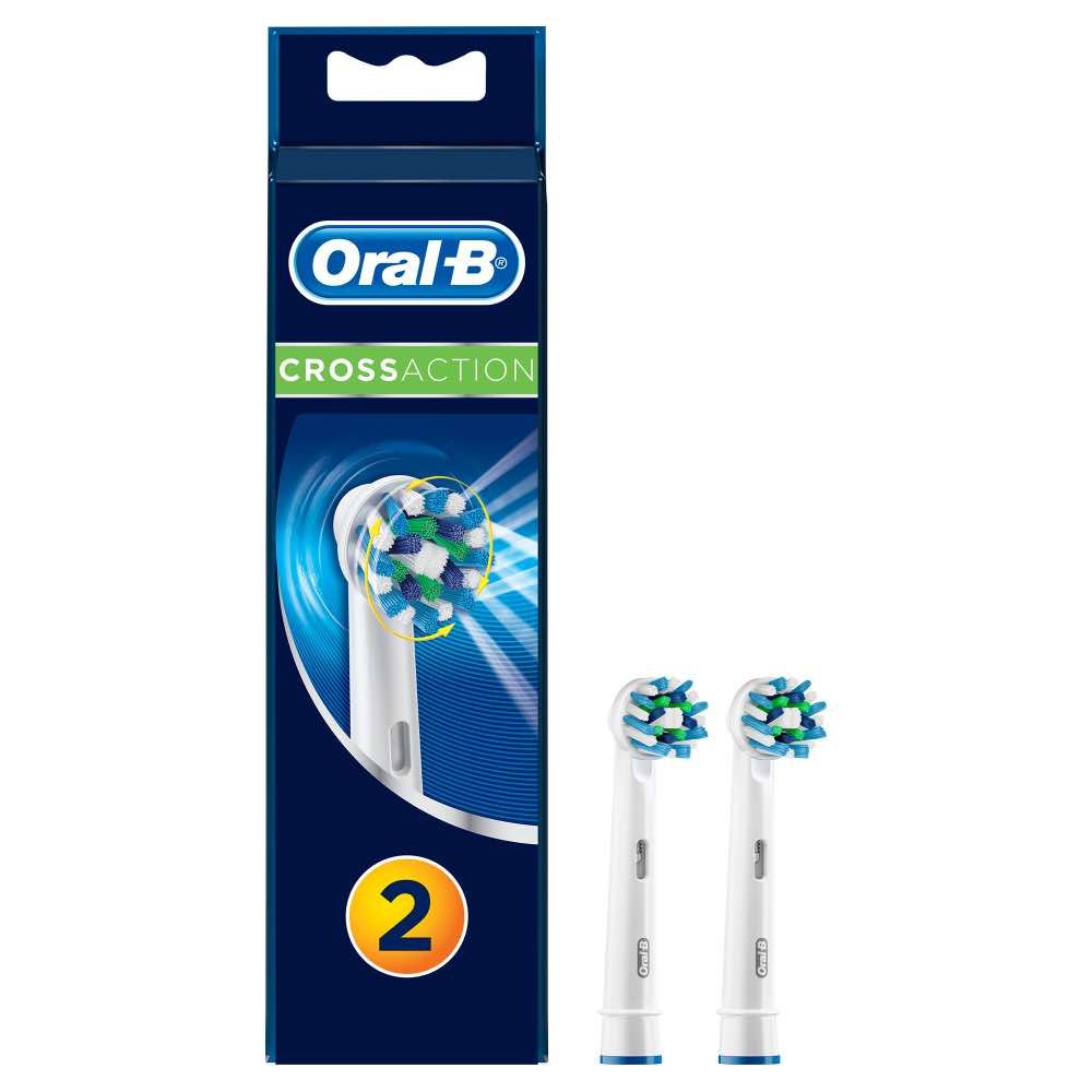 Oral-B - EB50-2 Cross Action Replacement Brush Heads 2Pcs