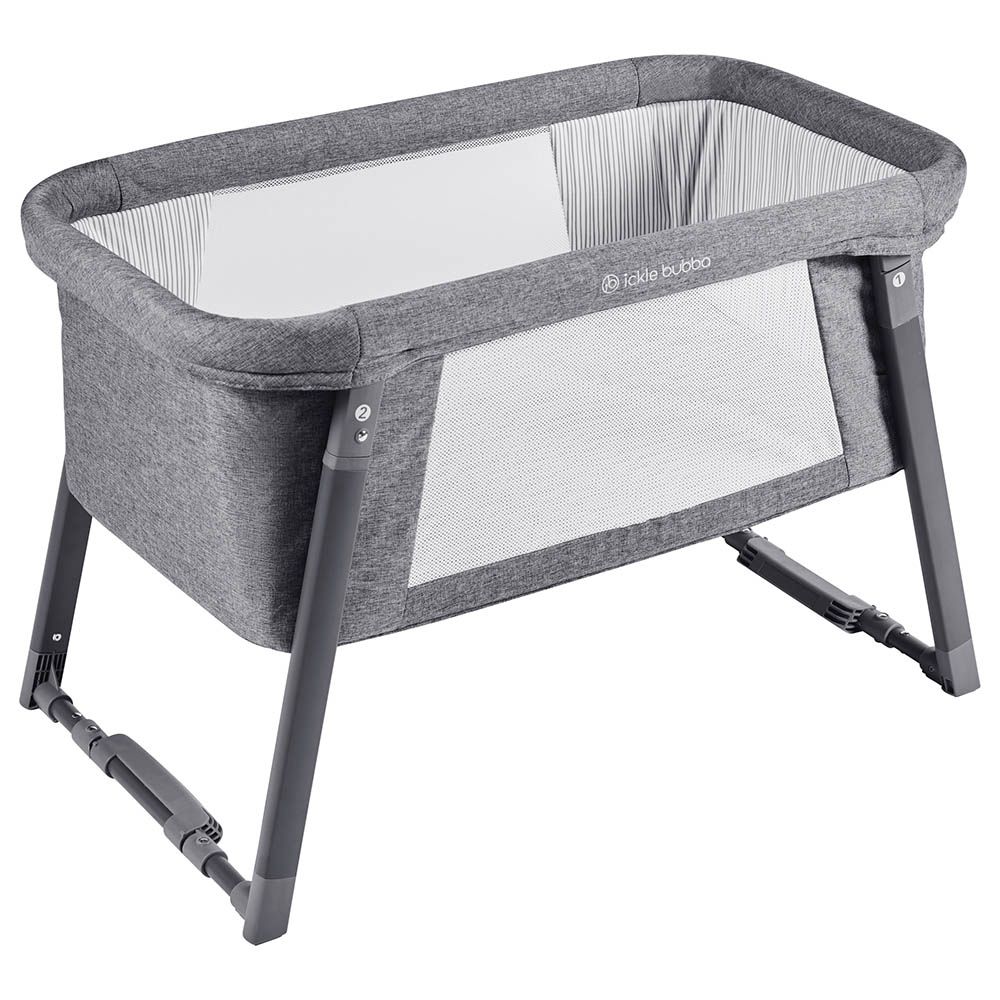 Ickle Bubba - Mini Rocker Crib - Grey