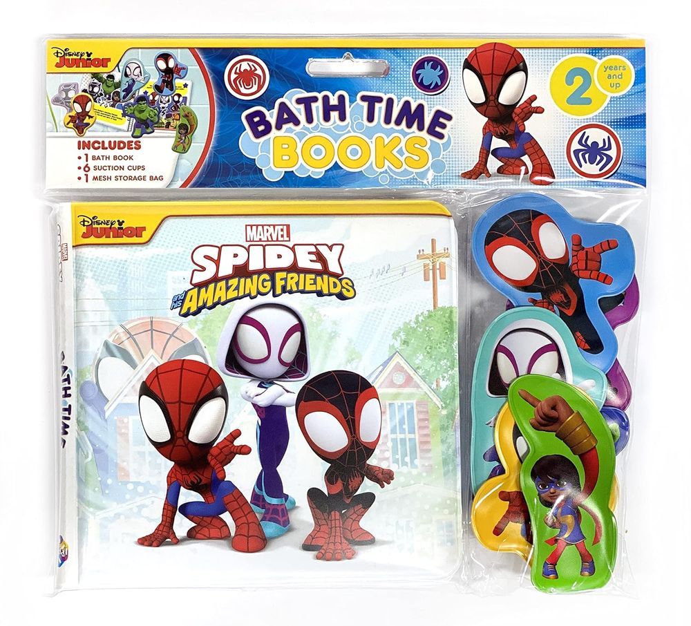 Marvel Spidey Or Spiderman Bathtime Book