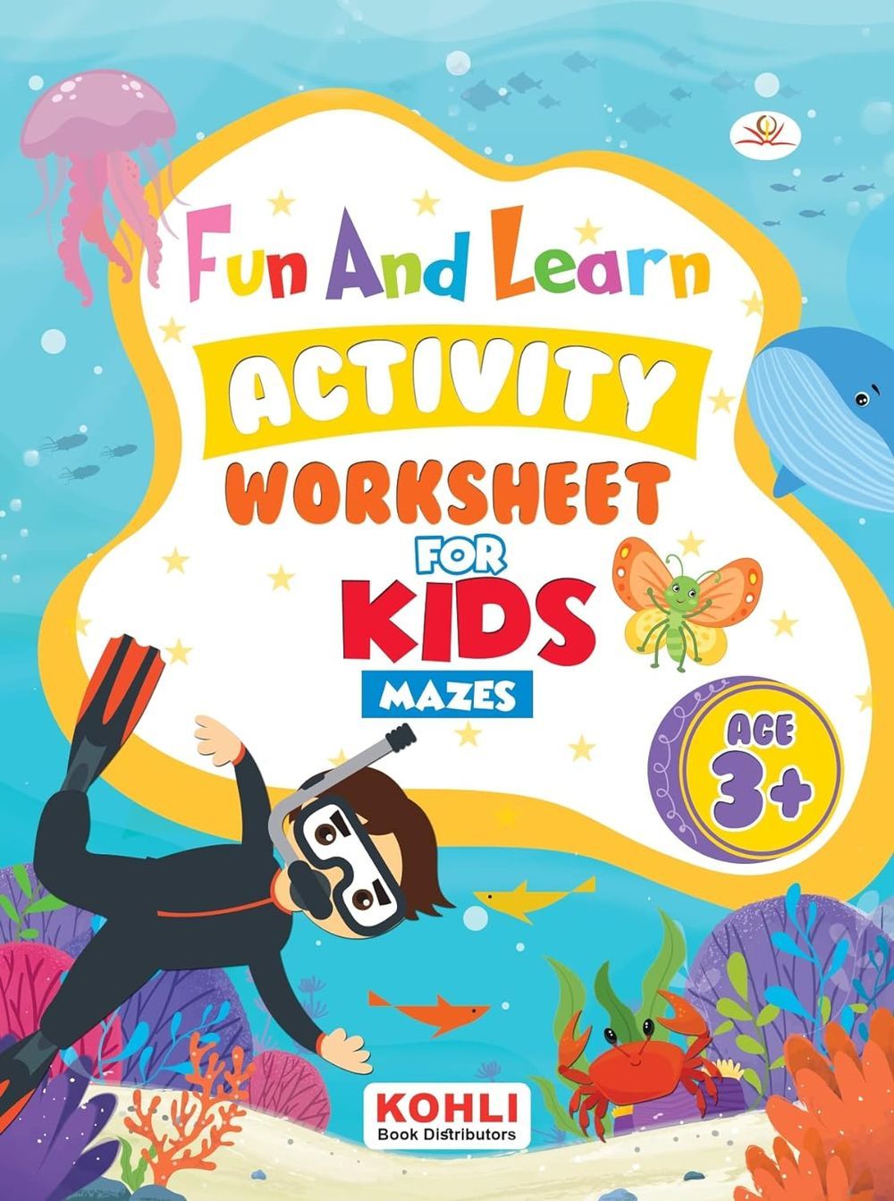 Fun And Learn Activity Worksheet For Kids Mazes