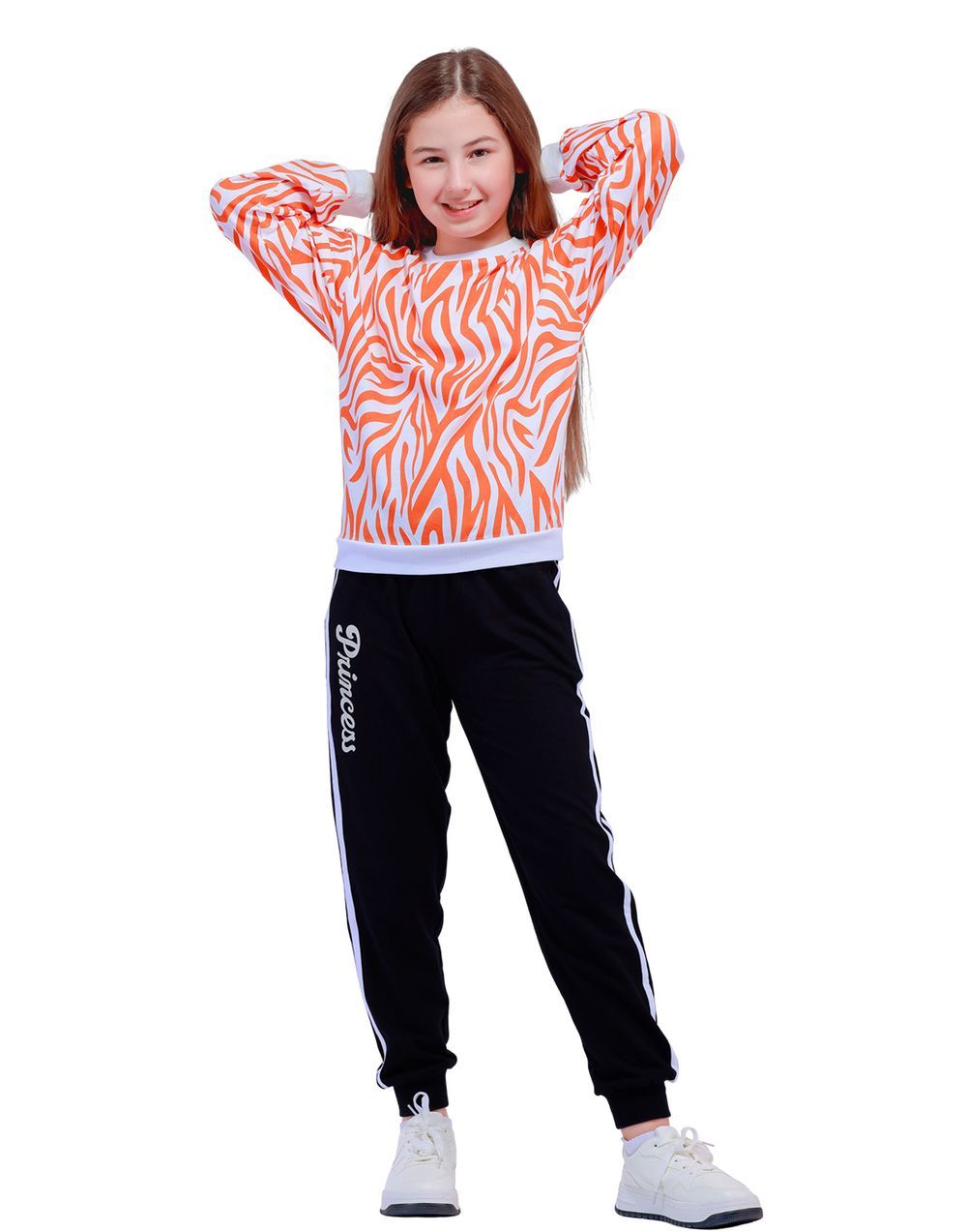 Nuego - Kids Girl Sweatshirts & Hoodies - Peach