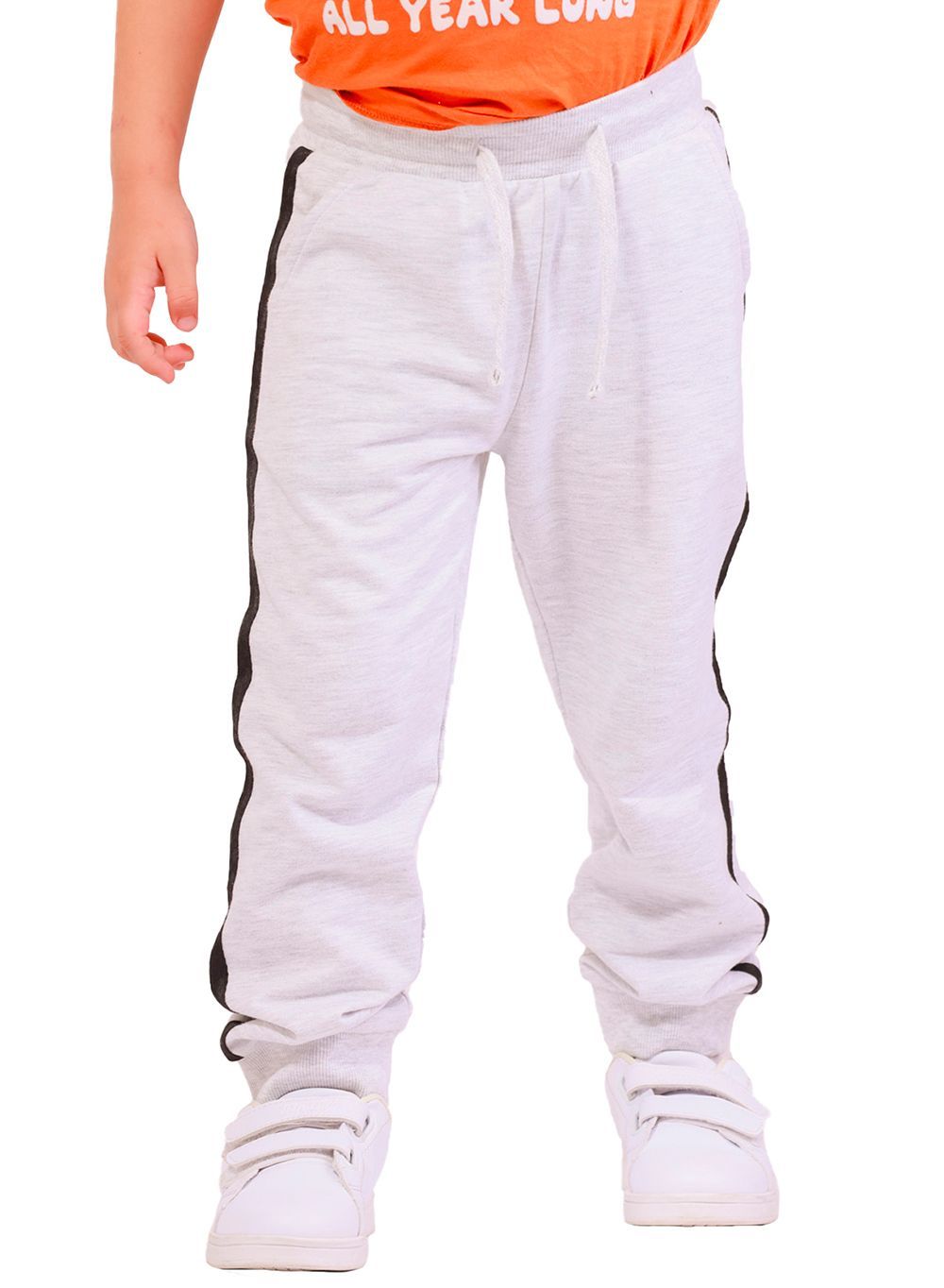 Nuego - Boy Joggers - Grey Melange