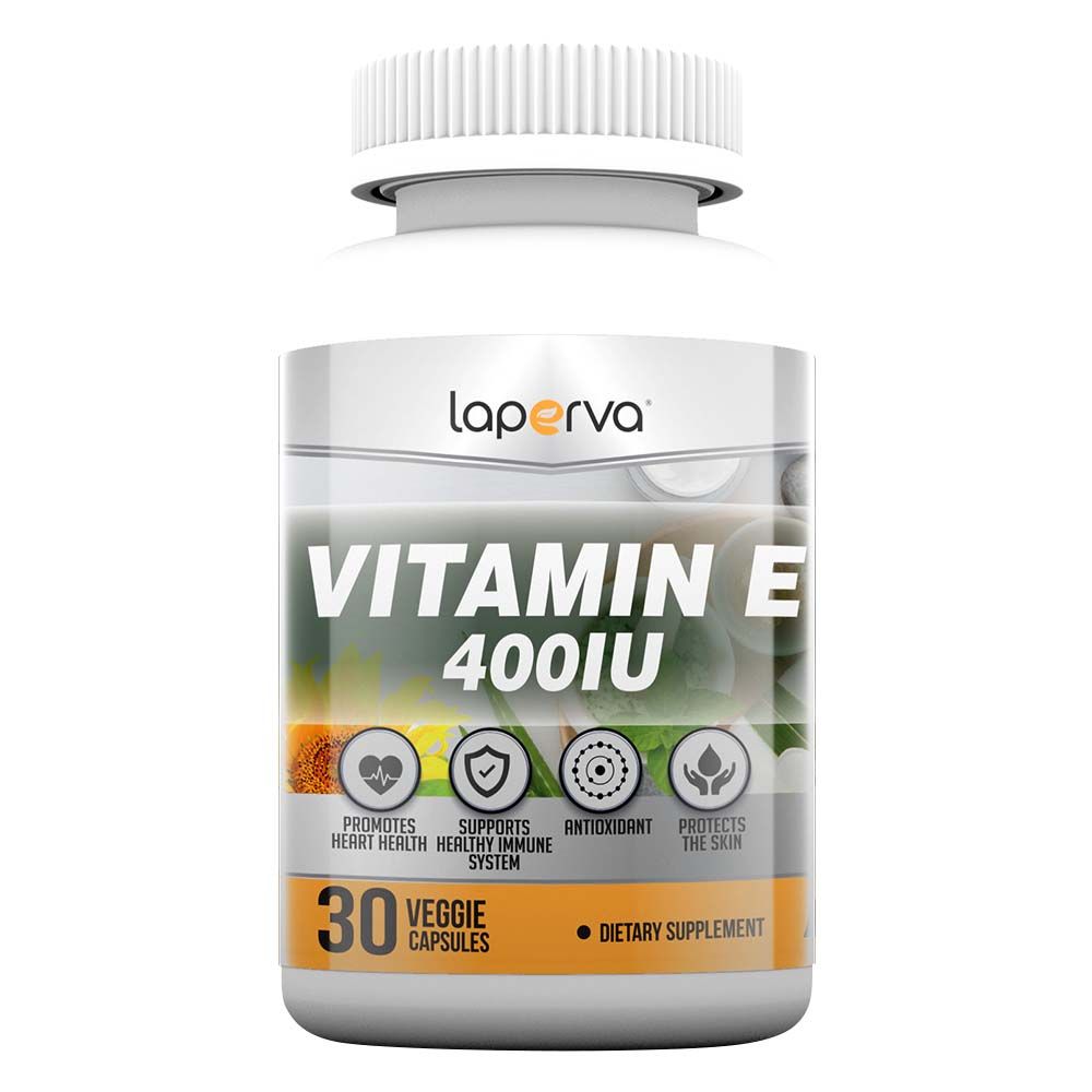 Laperva - Vitamin E Veggie Capsules - 400 IU - 30's