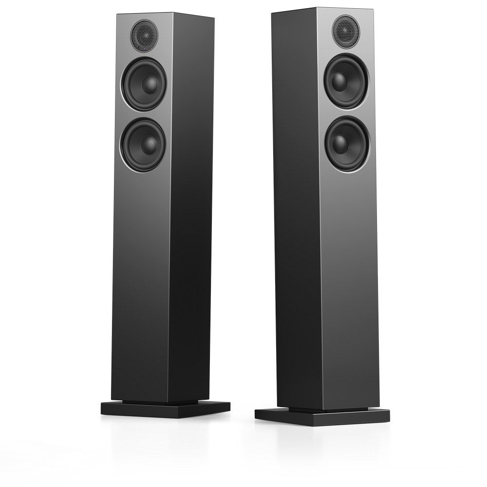 Audio Pro - Wireless Multiroom Speaker A38 - Black - Pack of 2