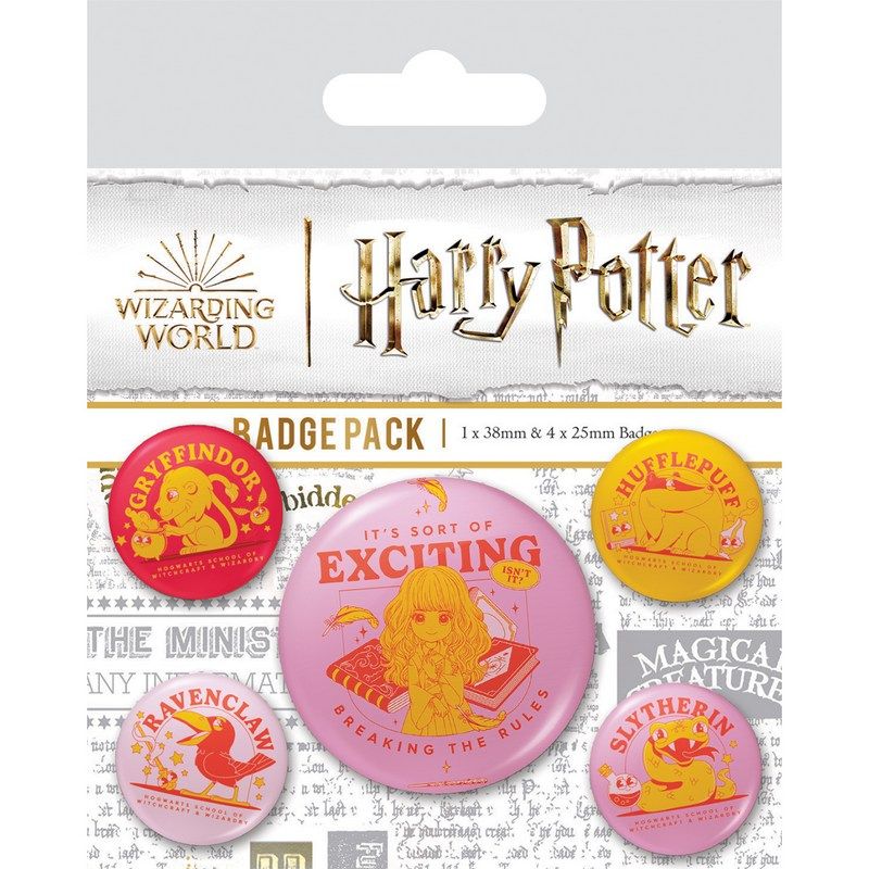 Pyramid International - Harry Potter Witty Witchcraft Badge Pack - 5pcs