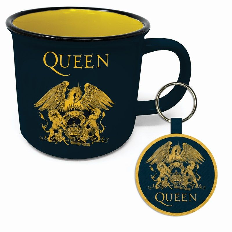 Pyramid International - Queen Logo - Gift Set Mug & Keychains