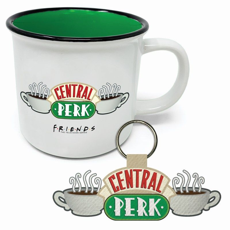 Pyramid International - Friends - Central Perk - Campire Mug & Keychain Set