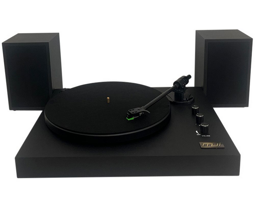 Mji - H-100 Turntable - Black