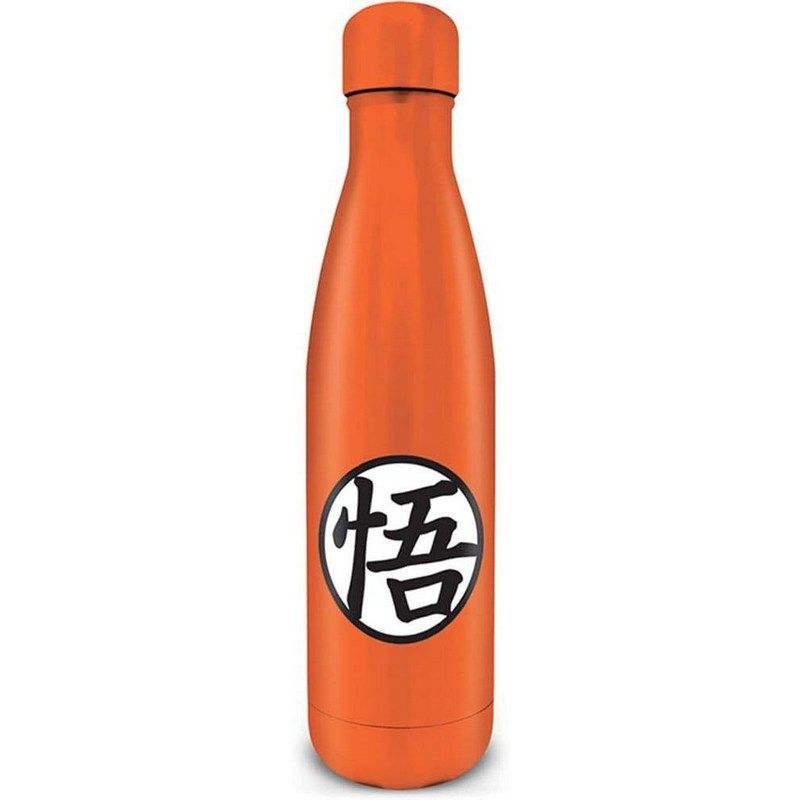 Pyramid International - Dragon Ball Z Goku Kanji Metal Bottle - 540ml - Orange