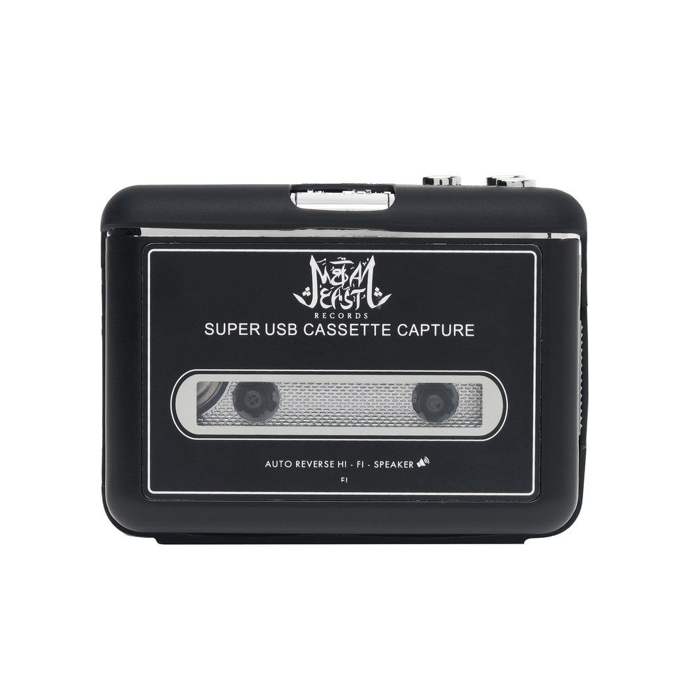 Mji - Super USB Cassette Player B10 - Black