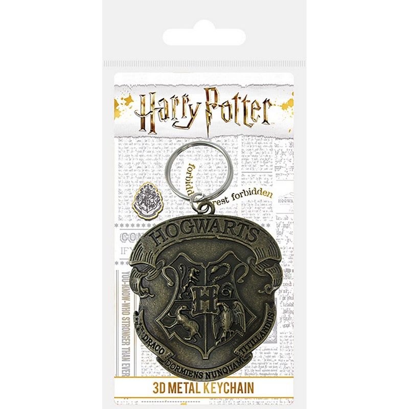 Pyramid International - Harry Potter Hogwarts Crest Metal Keychain