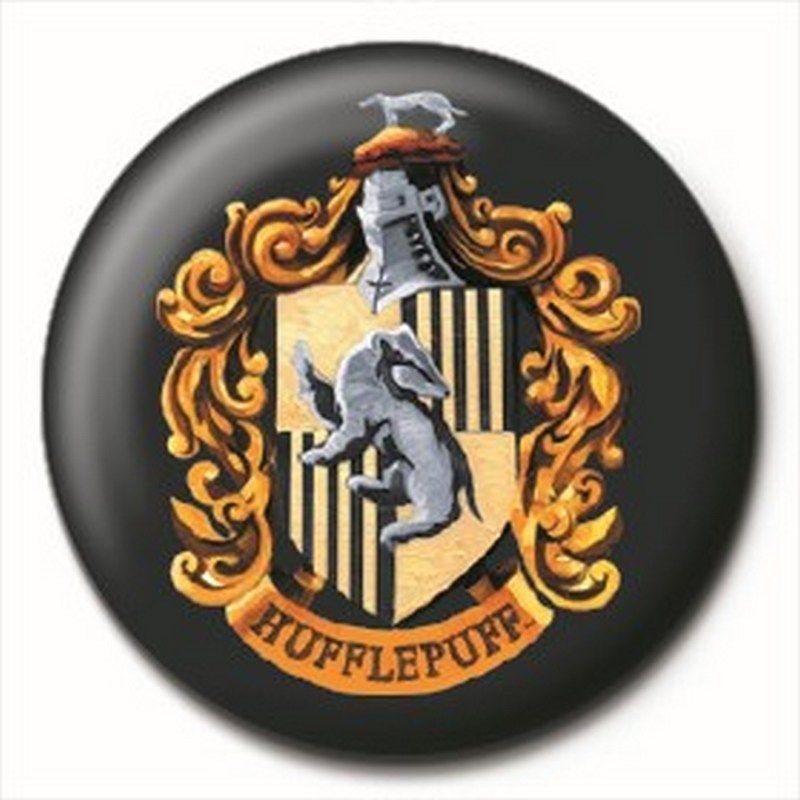 Pyramid International - Harry Potter Hufflepuff Crest Button Badge