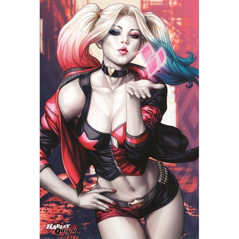 Pyramid International - Batman Harley Quinn Kiss Maxi Posters