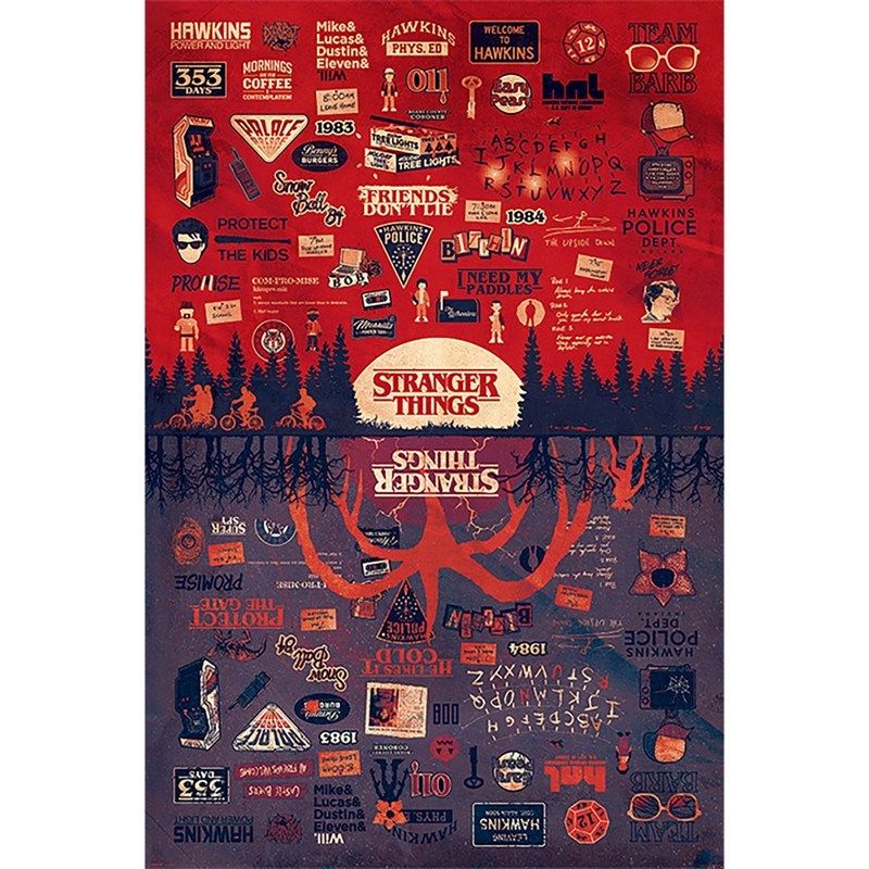 Pyramid International - Stranger Things The Upside Down Maxi Poster