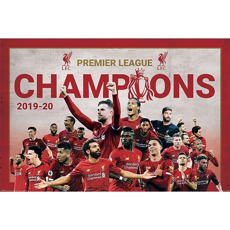 Pyramid International - Liverpool FC Champions Montage Maxi Poster