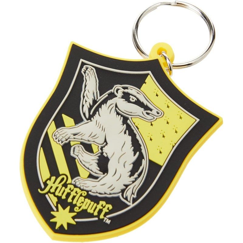 Pyramid International - Harry Potter Hufflepuff Rubber Keychain