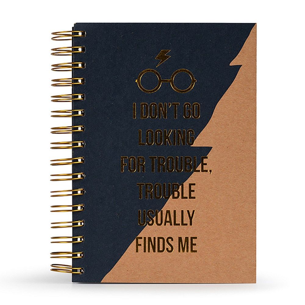 Pyramid International - Harry Potter - Trouble Usually Finds Me A5 Wiro Notebook